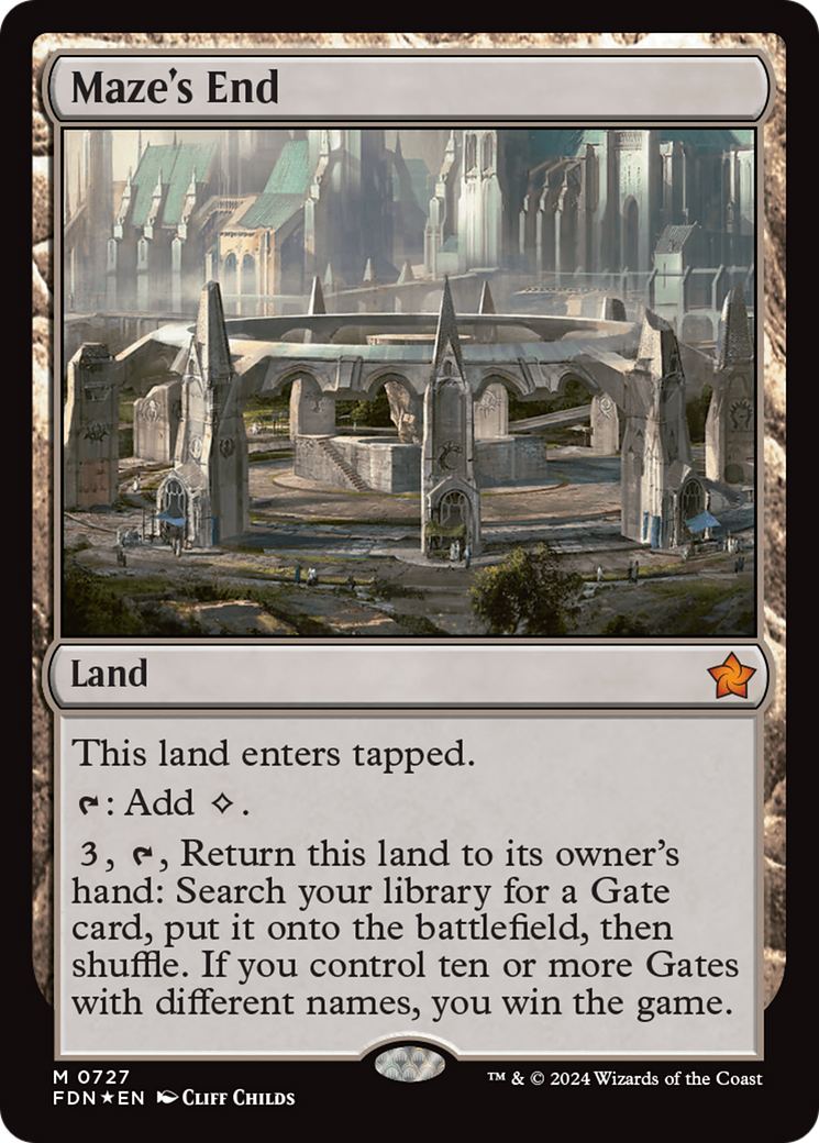 Maze's End Card Image