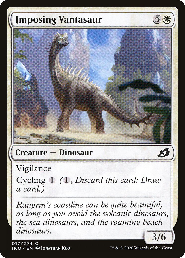 Imposing Vantasaur Card Image
