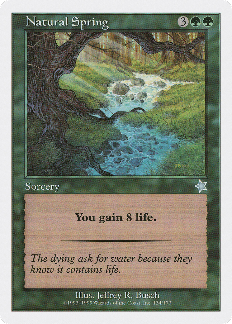 Natural Spring Card Image