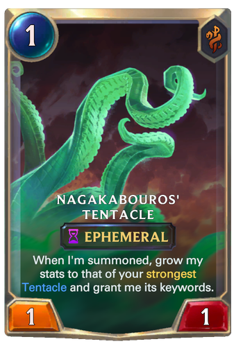Nagakabouros' Tentacle Card Image