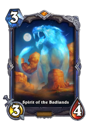 Spirit of the Badlands Signature Card Image