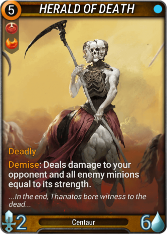 Herald of Death Card Image