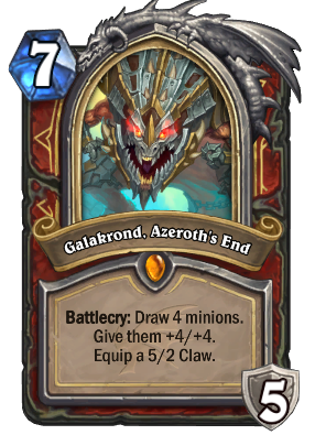 Galakrond, Azeroth's End Card Image