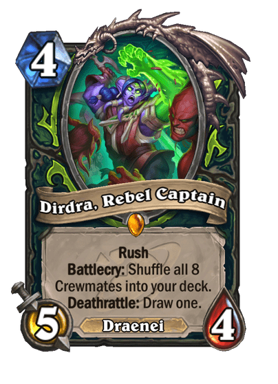 Dirdra, Rebel Captain Card Image