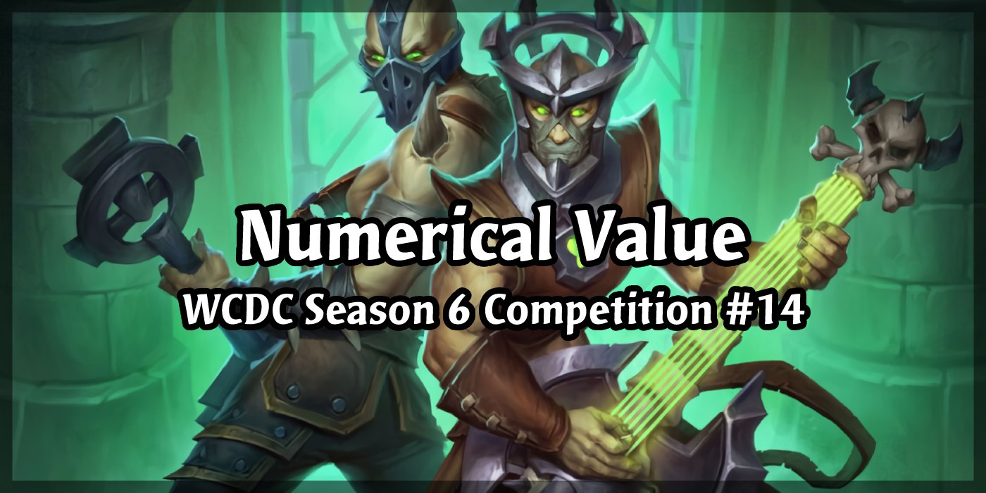 We're Mixing Up The Numbers In Season 6 Competition #14 - Numerical Value