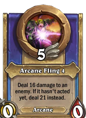 Arcane Fling 4 Card Image