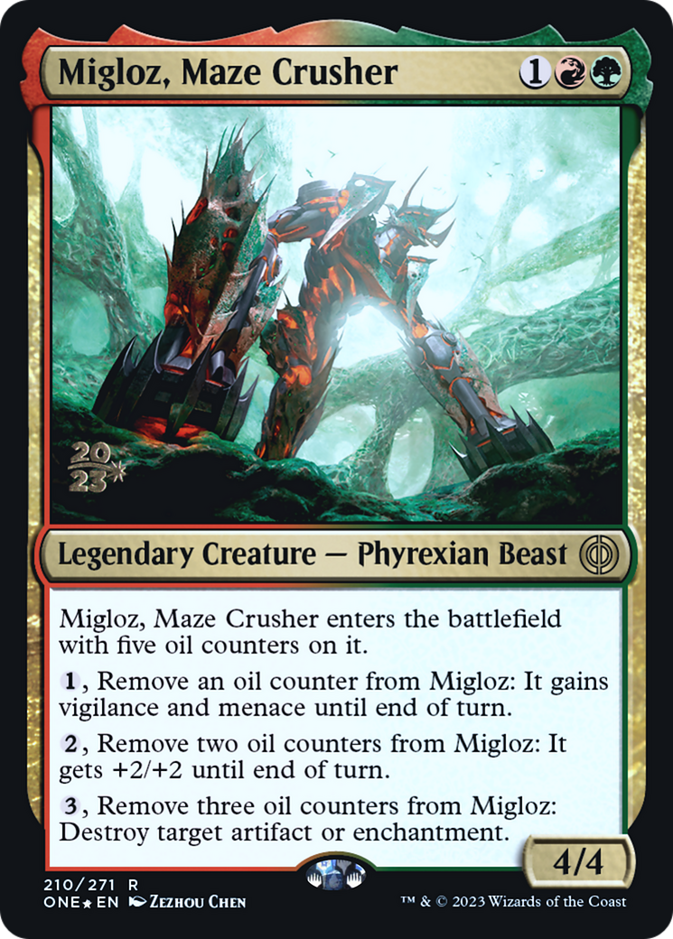 Migloz, Maze Crusher Card Image