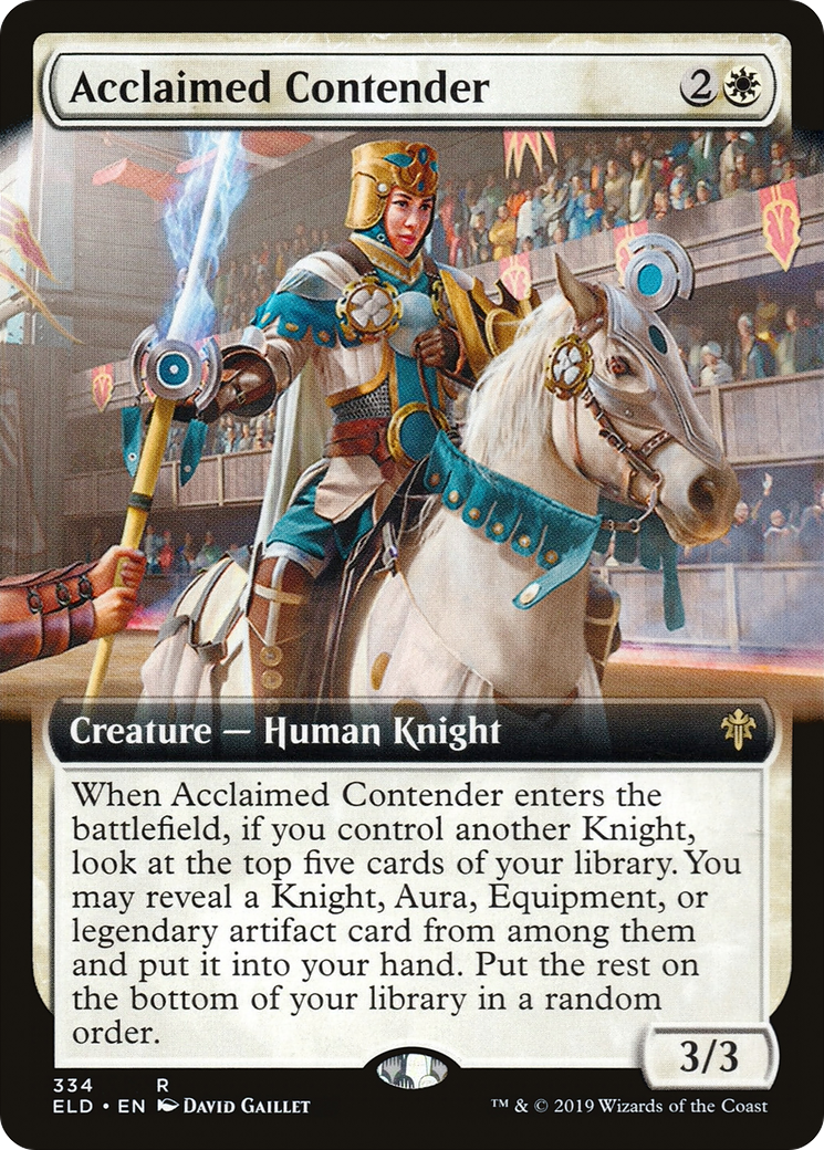 Acclaimed Contender Card Image