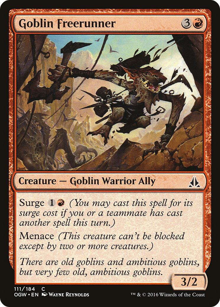 Goblin Freerunner Card Image