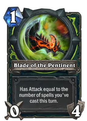 Blade of the Pentinent Card Image