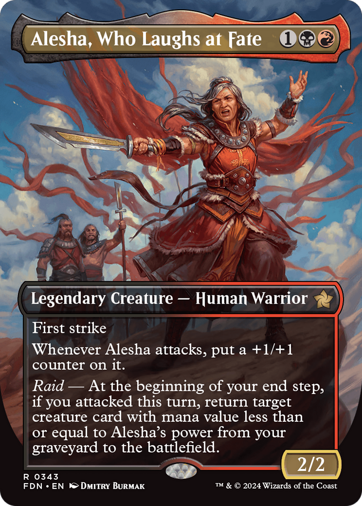 Alesha, Who Laughs at Fate Card Image