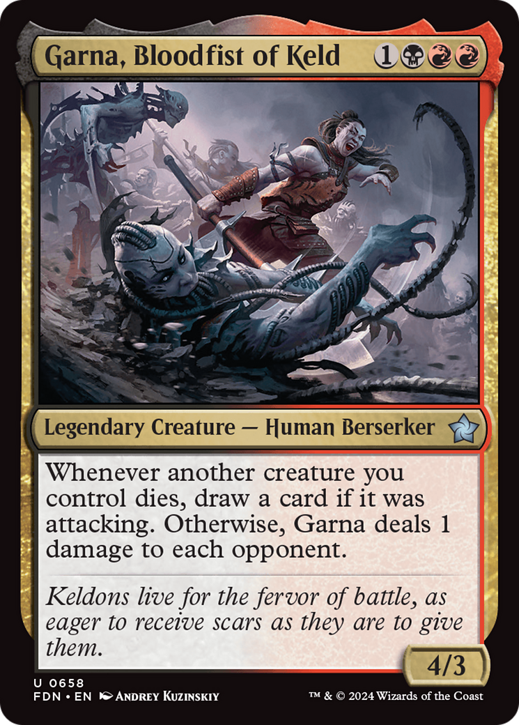 Garna, Bloodfist of Keld Card Image