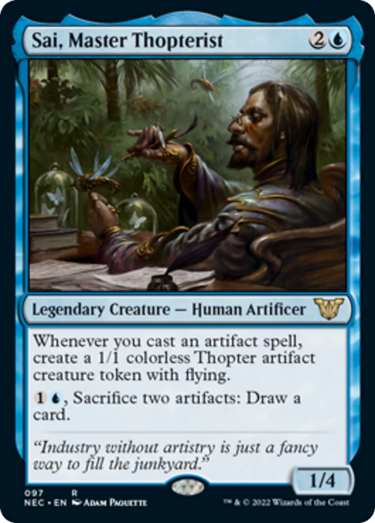 Sai, Master Thopterist Card Image