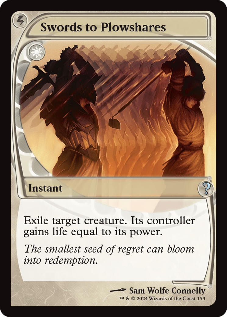 Swords to Plowshares Card Image
