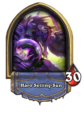 Haro Setting-Sun Card Image
