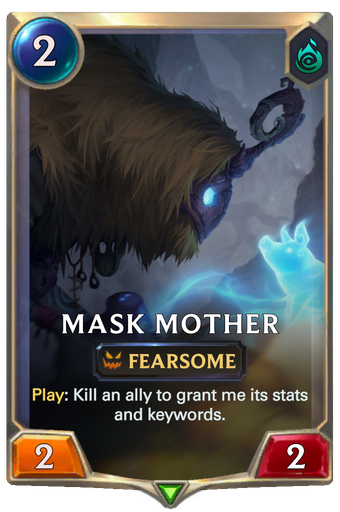 Mask Mother Card Image