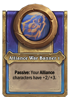 Alliance War Banner {0} Card Image