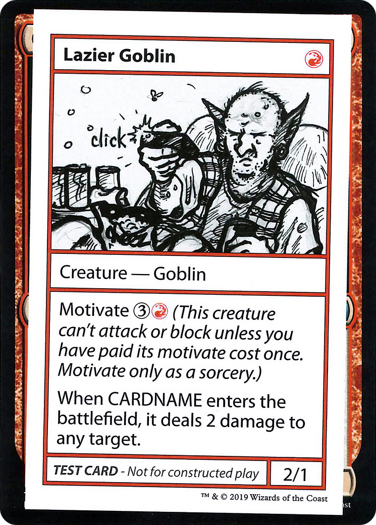 Lazier Goblin Card Image