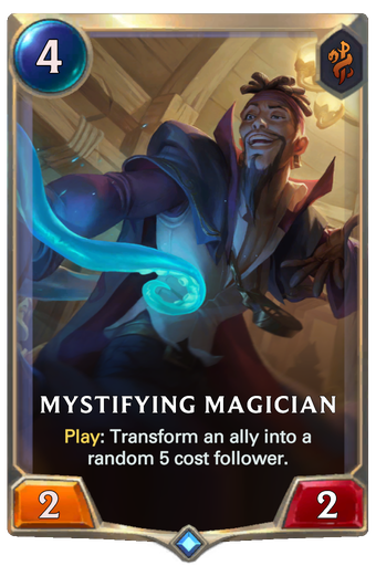 Mystifying Magician Card Image