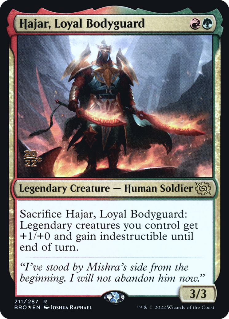 Hajar, Loyal Bodyguard Card Image