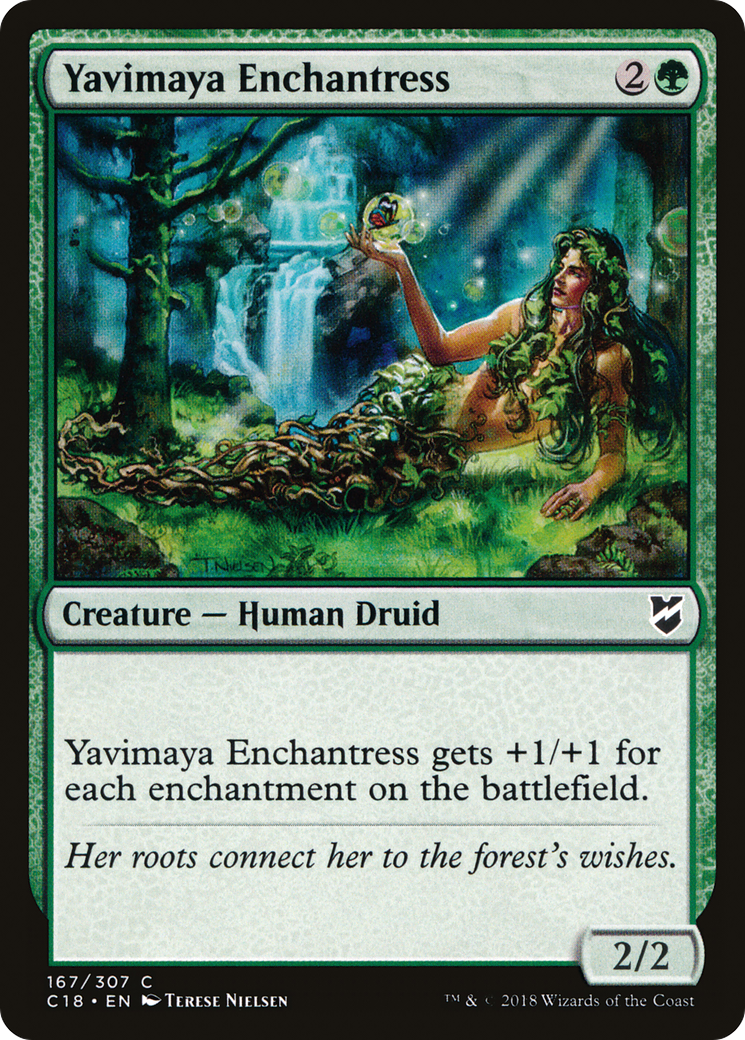 Yavimaya Enchantress Card Image