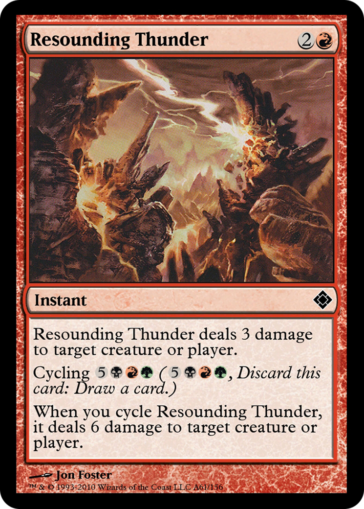 Resounding Thunder Card Image