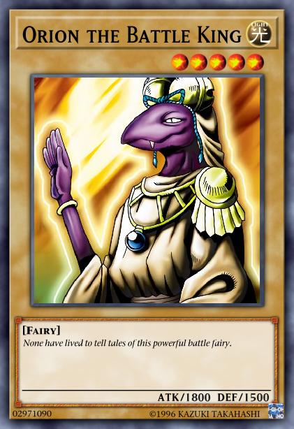 Orion the Battle King Card Image