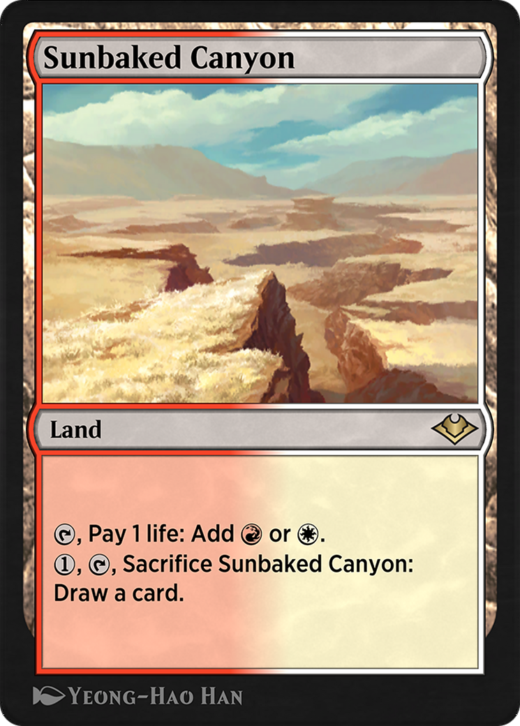 Sunbaked Canyon Card Image