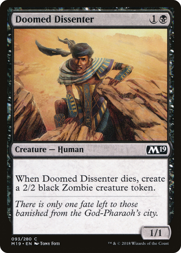 Doomed Dissenter Card Image