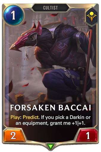 Forsaken Baccai Card Image