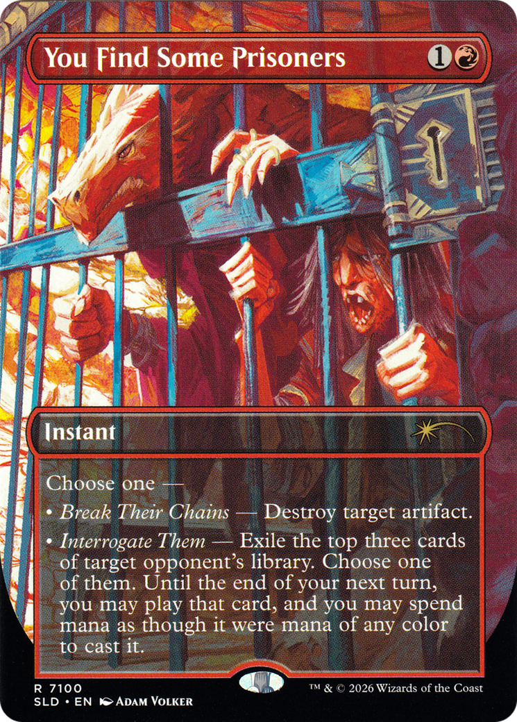 You Find Some Prisoners Card Image