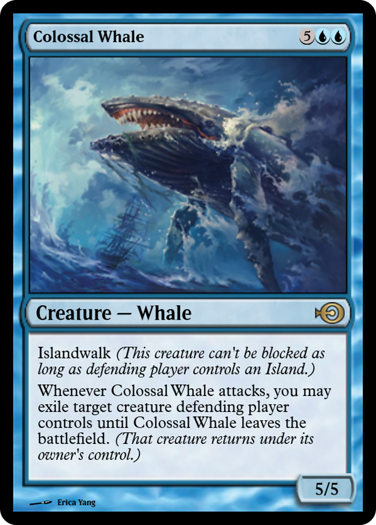 Colossal Whale Card Image