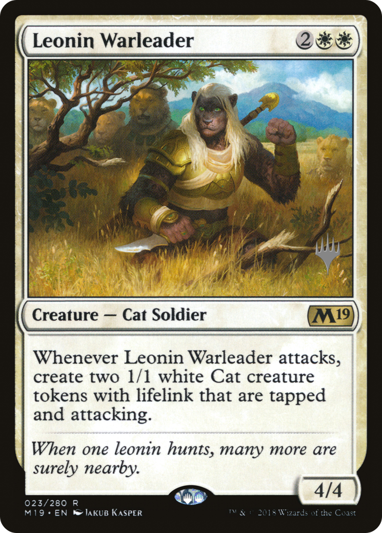 Leonin Warleader Card Image