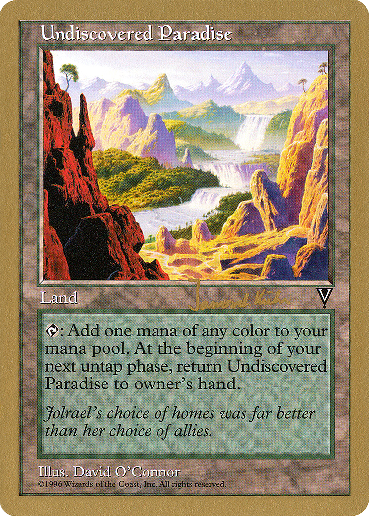 Undiscovered Paradise Card Image