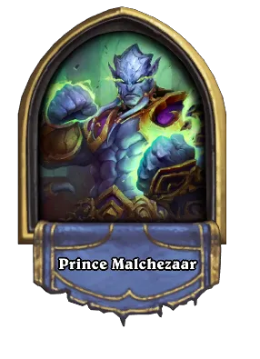 Prince Malchezaar Card Image