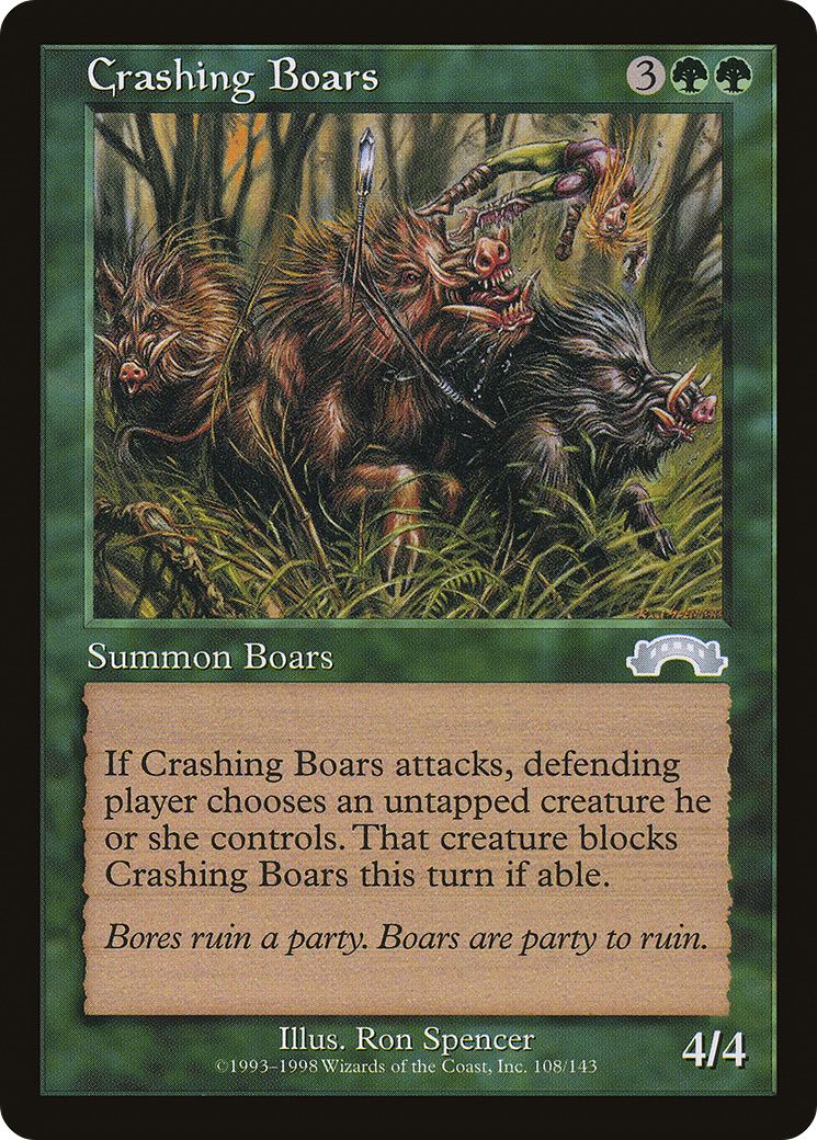 Crashing Boars Card Image