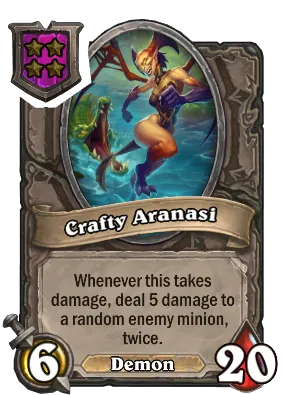 Crafty Aranasi Card Image