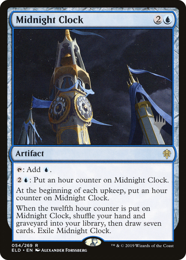 Midnight Clock Card Image