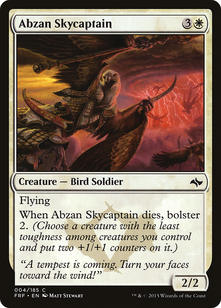 Abzan Skycaptain Card Image