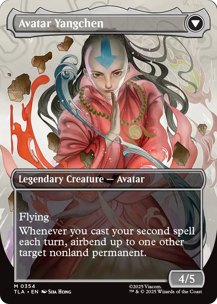 Avatar Yangchen Magic: The Gathering card
