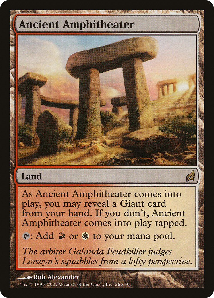 Ancient Amphitheater Card Image