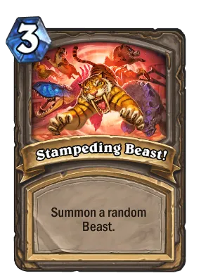 Stampeding Beast! Card Image