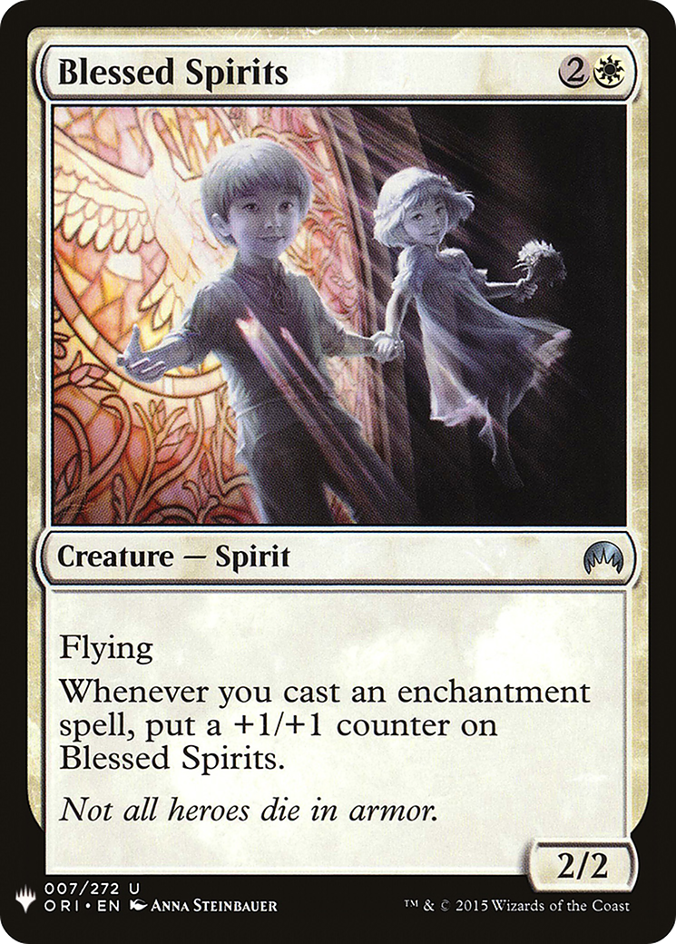 Blessed Spirits Card Image