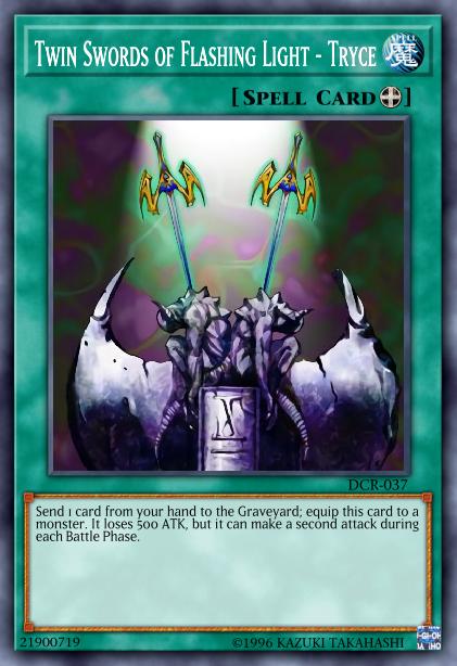 Twin Swords of Flashing Light - Tryce Card Image