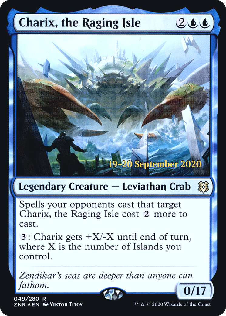 Charix, the Raging Isle Card Image