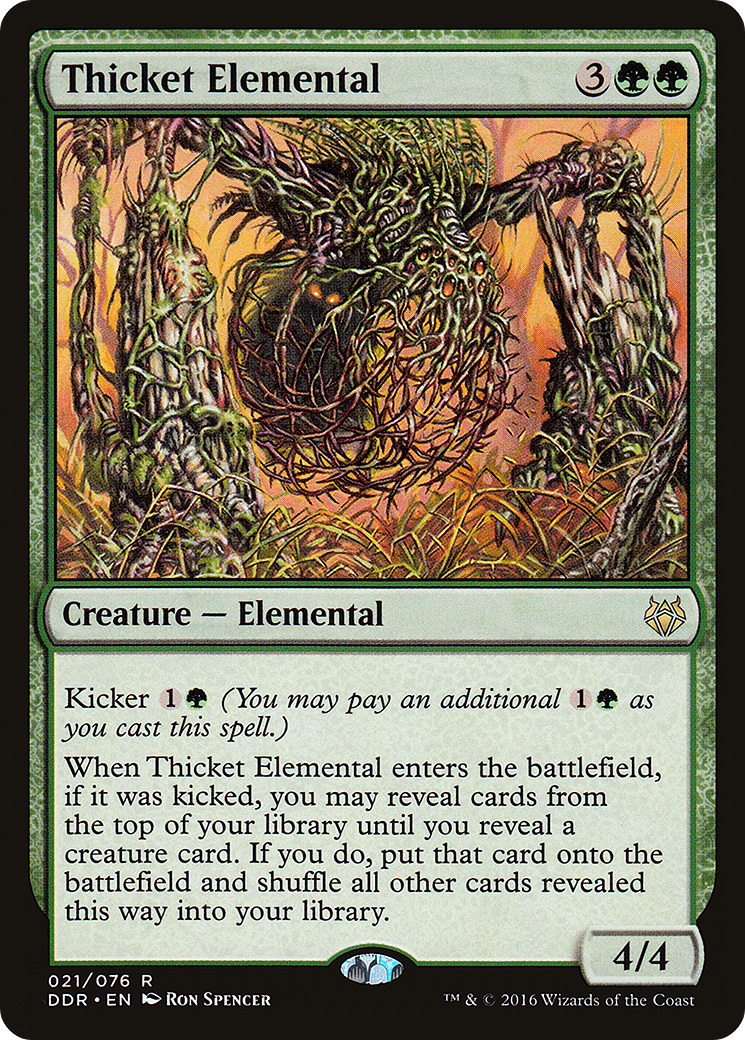 Thicket Elemental Card Image