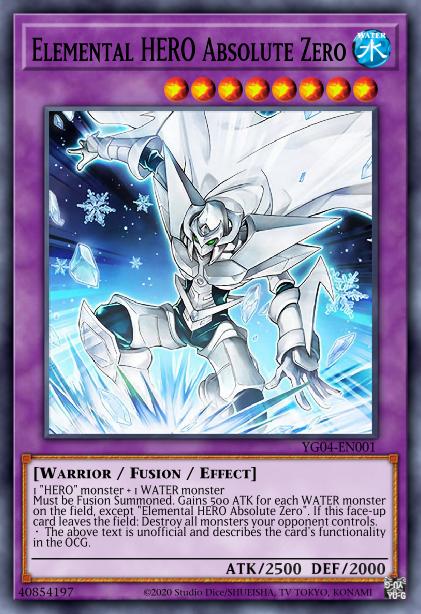 Elemental HERO Absolute Zero Card Image