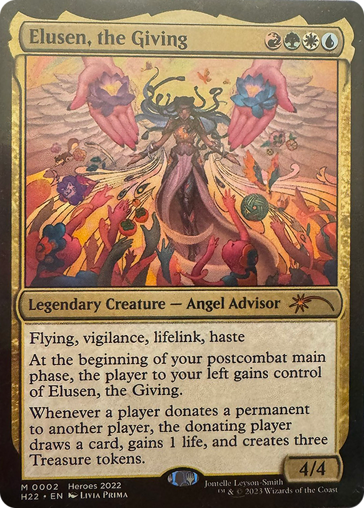 Elusen, the Giving Card Image