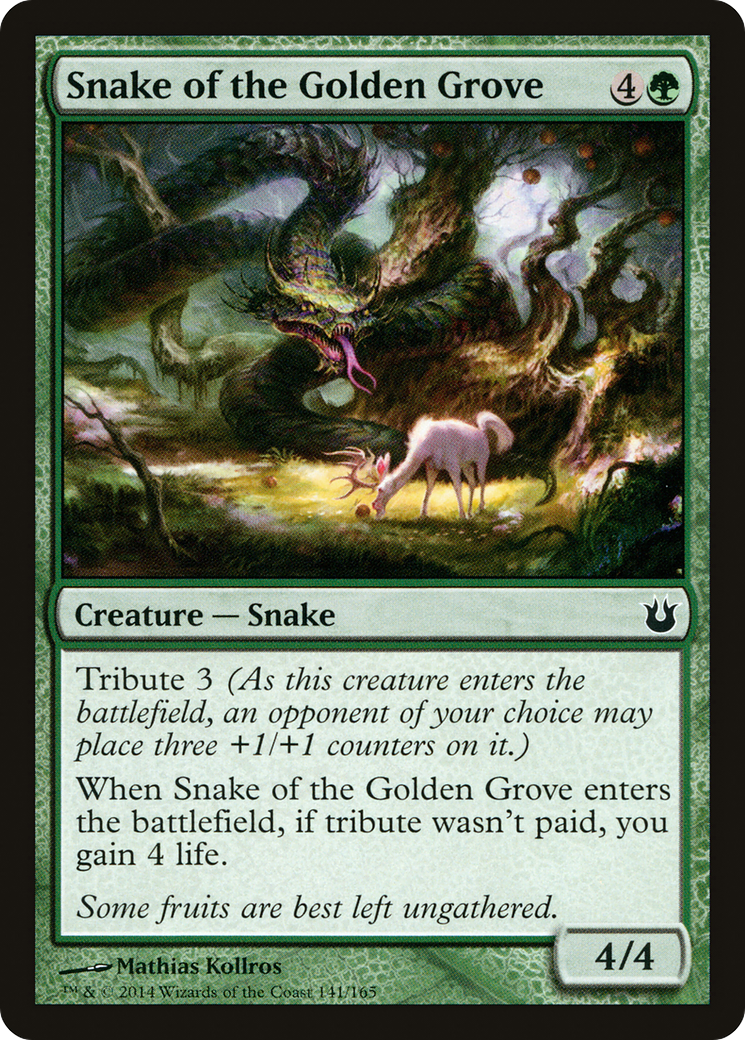 Snake of the Golden Grove Card Image