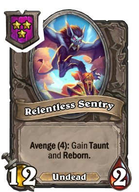 Relentless Sentry Card Image